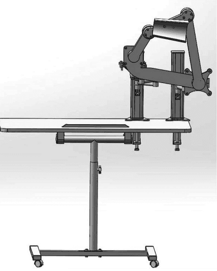 Design of a Single-Degree-of-Freedom Immersive Rehabilitation Device for Clustered Upper-Limb Motion